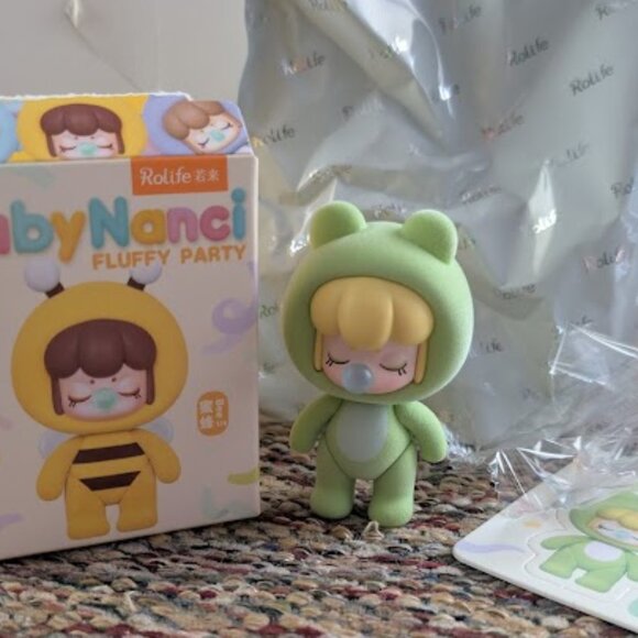 Nanci Rolife--BabyNanci Fluffy Party "Frog" - Picture 1 of 7